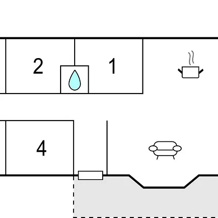 Prázdninový dům Beautiful In With Kitchen *